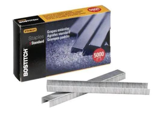 BOSTITCH graffe - punti metallici SBS191/4CP 6 mm 5'000 pezzi