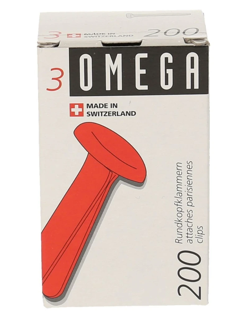 [1340203.91] Attaches parisiennes | argent (N°3 | 18 mm | 200 pces)