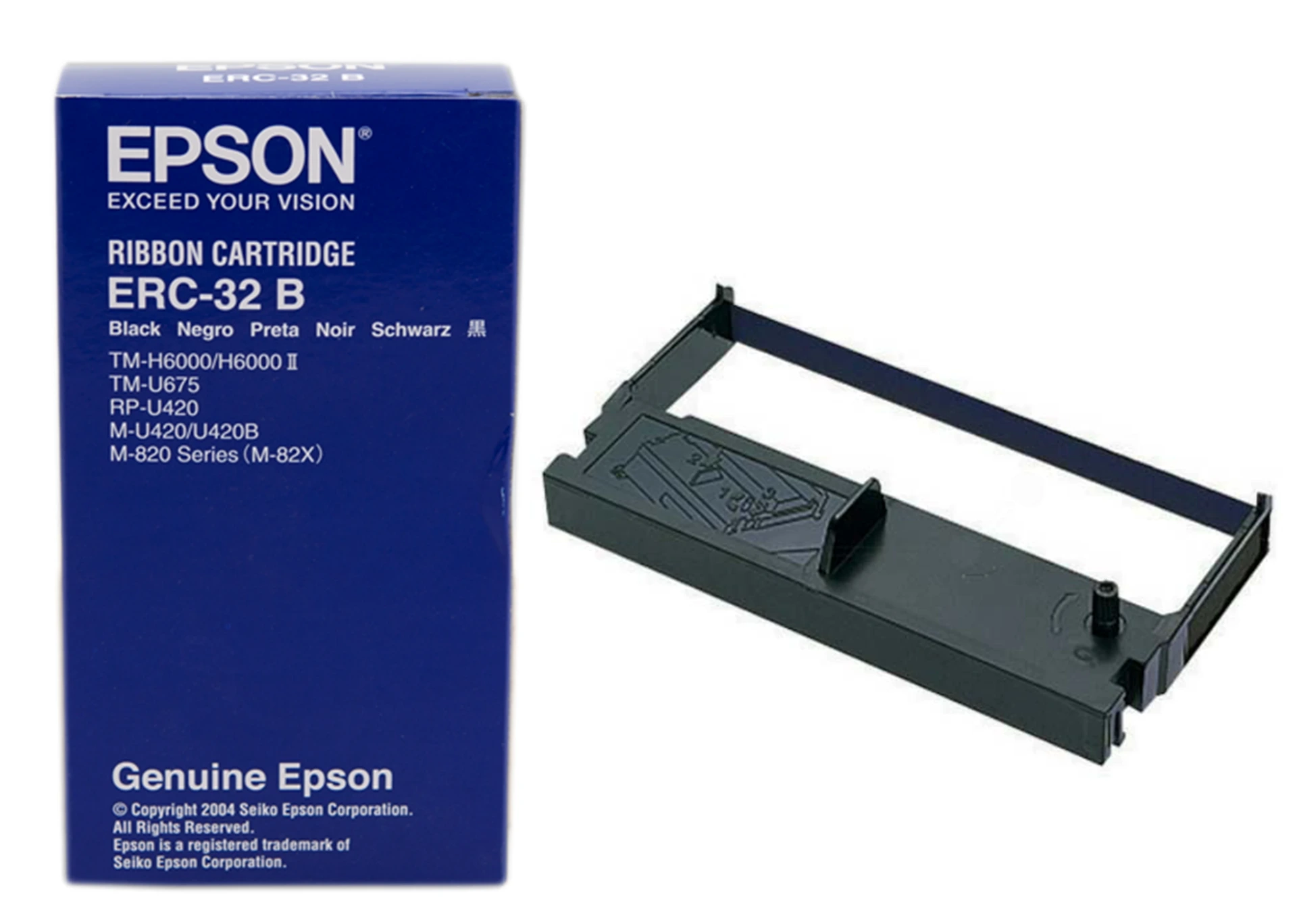 [ERC32B] Nastro Epson ERC 32B - nero