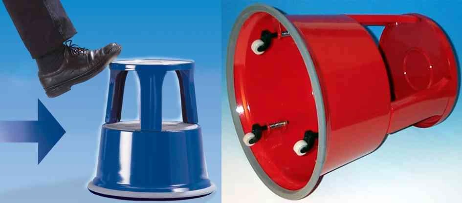 [0201801] Rotelle di ricambio | Saclino/Sgabello a rotelle