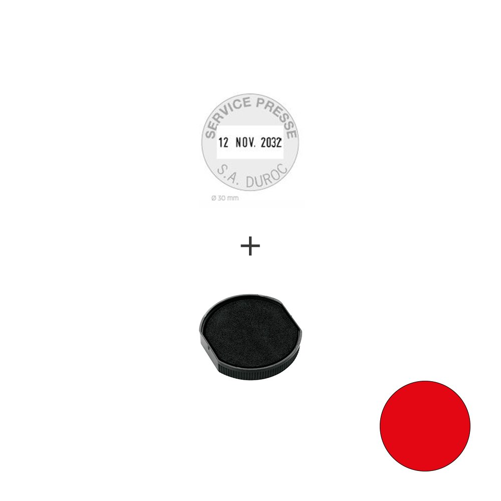 Ersatz Textplatte OHNE Stempel | Colop Printer • Datumstempel