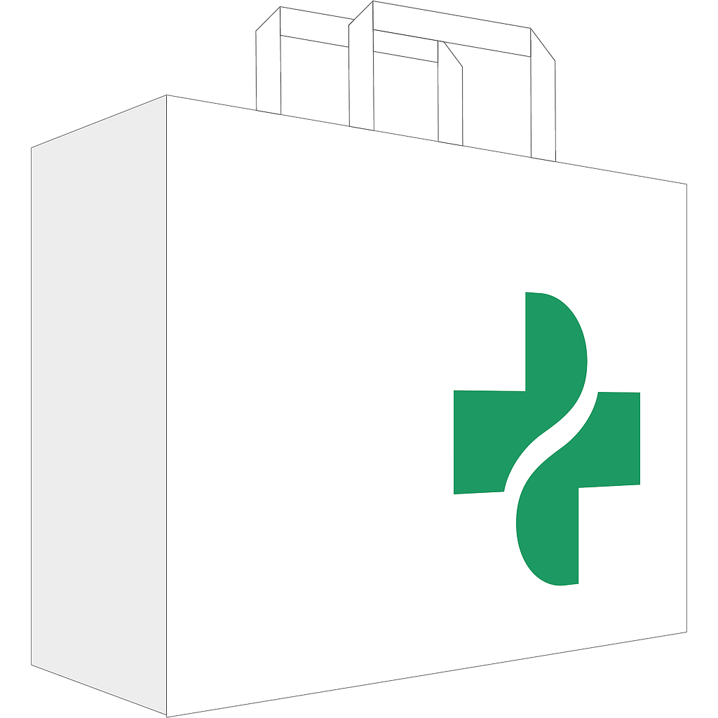 Sacchi di carta - con croce 