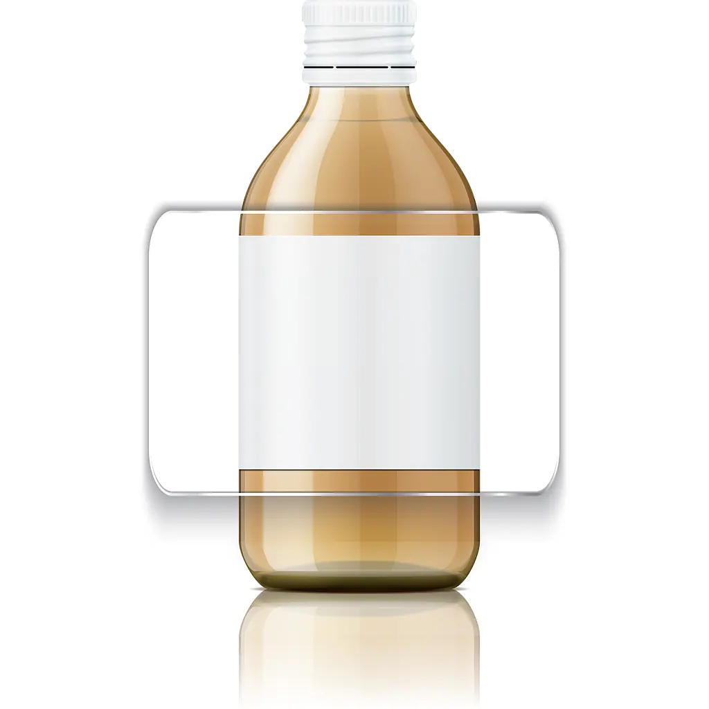 Transparente Schutzetiketten