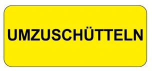 Etiquettes infos & avertissements