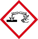 Gefahrensymbol-Etiketten 20 x 20 mm