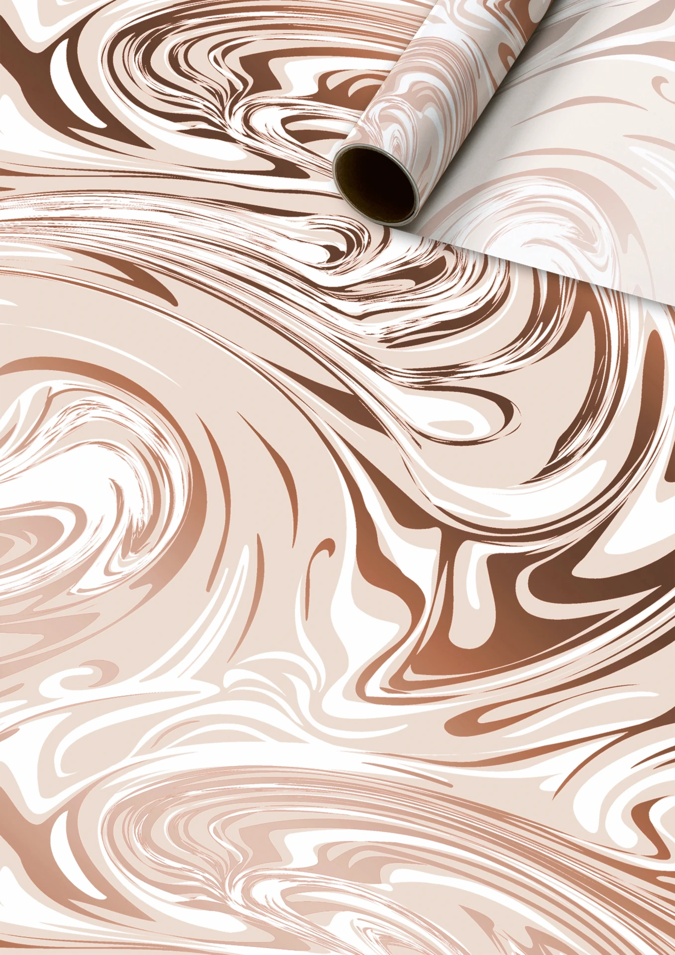 [2529 5299 85] Seidenpapier • Gemustert | 50 cm x 5 m (Marge)