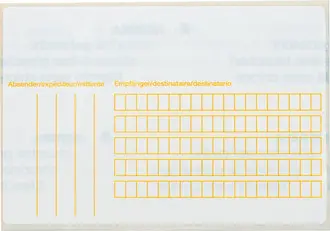 [1352] Etiquettes d'adresse paquets | 118 x 80 mm