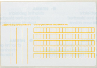 Étiquettes d'adresse pour paquets HERMA