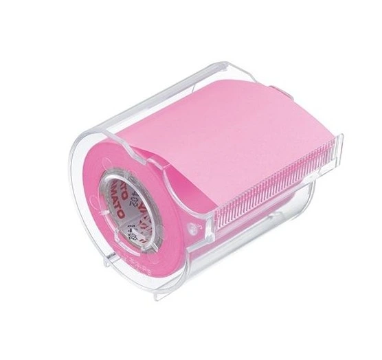 [RK-50CH-RO] Memoc NT | Notes adhésives Roll Tape (Rose)