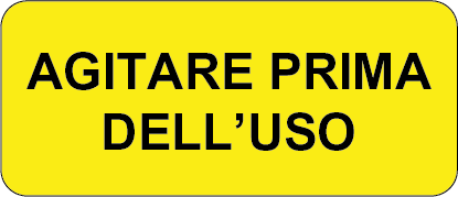 Etichette informative - Giallo fluorescente