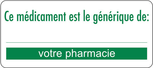 Etichette d'informazione - Medicamento generico