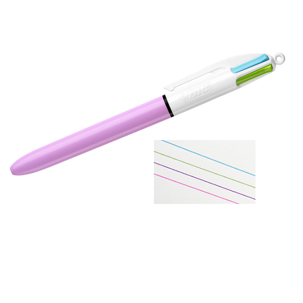 Penna a sfera 4 colori BIC