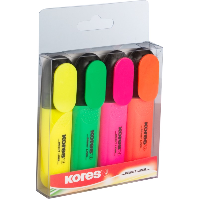 Evidenziatore Fluo Set