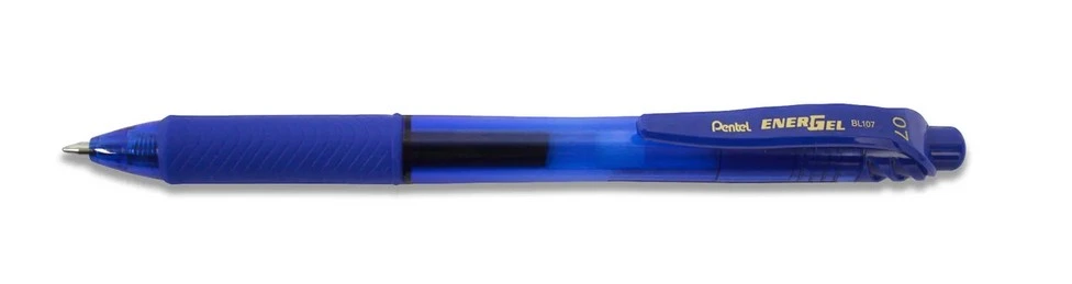 [1902.BL107-C] Penna a sfera | Inchiostro gel liquido (Blu)