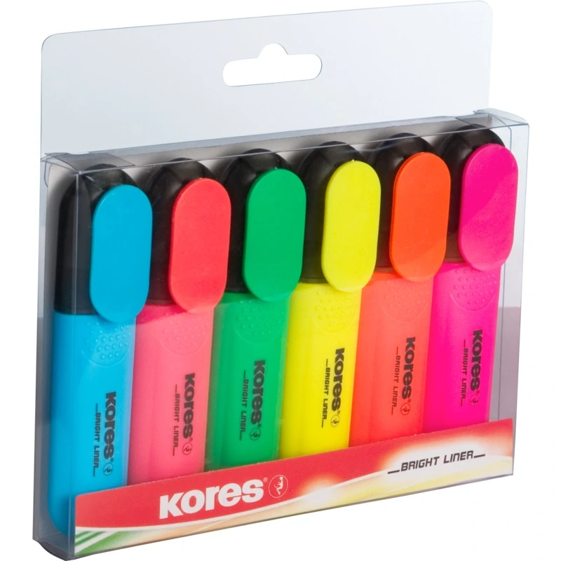 Evidenziatore Fluo Set