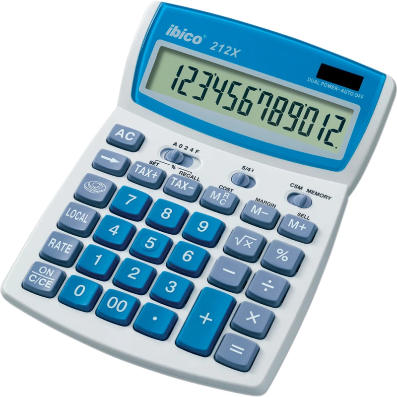 [410086] Calculatrice de bureau Ibico 212X