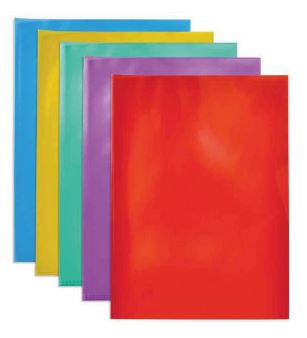 Dossiers - Chemises L - en plastique PVC (A4 - 210 x 297 mm) - couleurs assorties