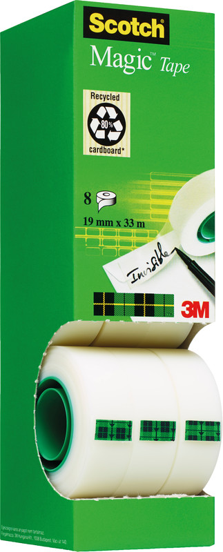 Scotch Nastro adesivo Scotch® Magic™ Tape 810 Multipack